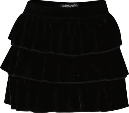 4PRESIDENT Rok Meisjes - Black - Maat 152