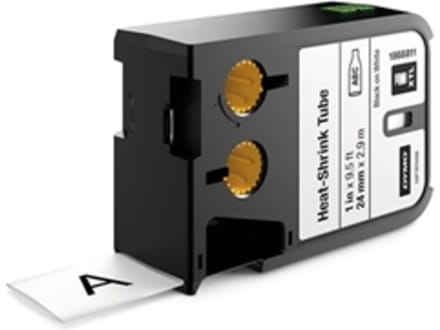 DYMO 1868811 XTL tape krimpkous zwart op wit 19mm (origineel)