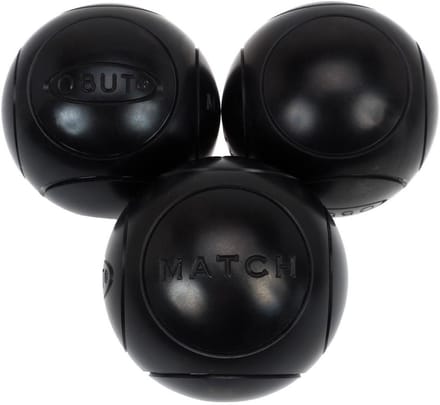 Pétanque, Boccia en Boules Set Ballen - Halfzacht Teamspel Set met But&Tas