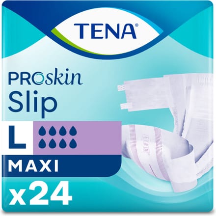 TENA Slip Maxi Large - Karton van 72 kleefluiers