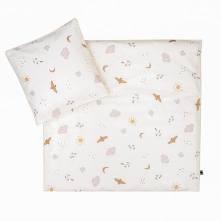Julius Zöllner babybeddengoed organic - Night & Day, maat 80x80 + 35x40 cm