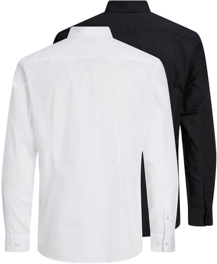 JACK&JONES - JJJOE SHIRT LS 2 PACK MP - Heren - Overhemden