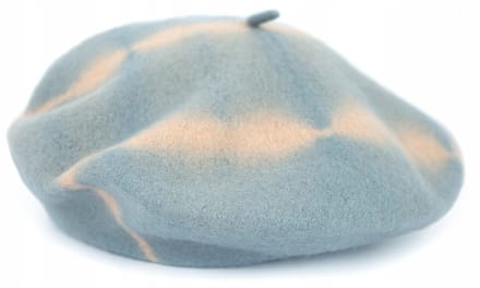 Tie-Dye antenne van wollen baret voor dames - Winter Hippie Stijl
