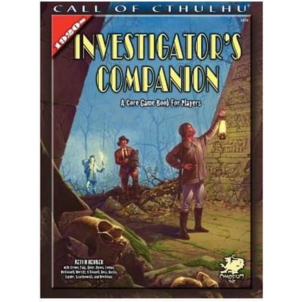 1920s Investigator Companion - Herber, Keith
