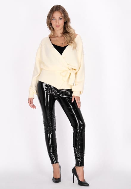 Faina Vest Dames wolwit