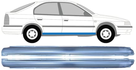 Volledige dorpel voor Nissan Primera P10 1990-1996 / Links + Rechts / Set