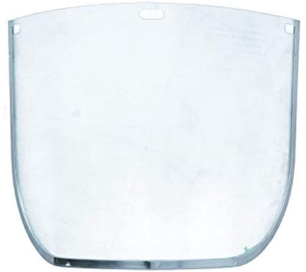 Polycarbonaat Veiligheidshelm met Vizier en Gezichtsbescherming 8"x12"