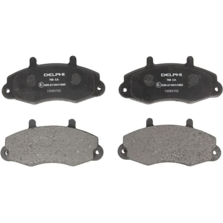 Remblokset DELPHI LP766, voor