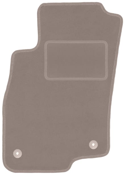Beige bestuurdersmat voor: Alfa Romeo Mito hatchback (2008-2019)