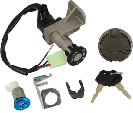 Kit serrure Teknix pour Scooter Kymco 50 Agility 4T R16 Neuf