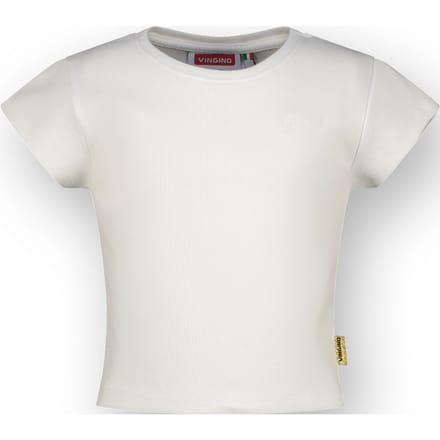 Vingino Jasmina Real White Maat: 8 | T-Shirts Outlet | Unisex | Wit