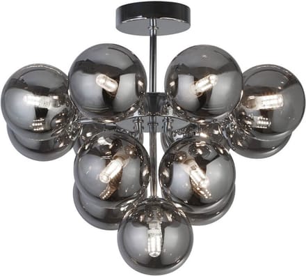 Searchlight Plafondlamp Glas Berry Globe - 52131-13SM