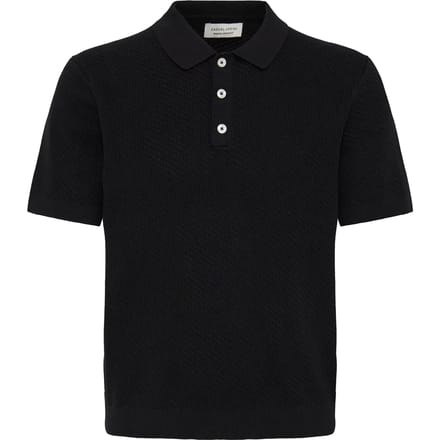 regular fit poloshirt met labeldetail model 'ISAKSSON'
