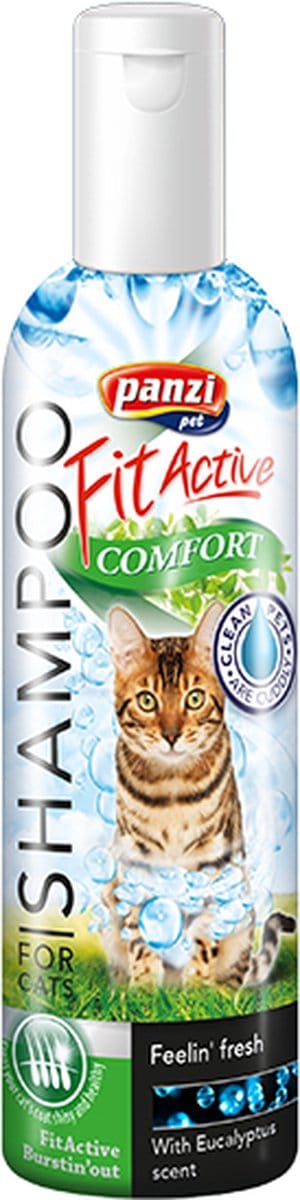 Panzi-Pet - Kattenshampoo - Comfort shampoo - Met Eucalyptus - 200ml