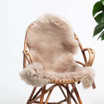 SHEEPY® | Schapenvacht | Kristjana (Beige) S (90-100cm) - Sheepy.cc