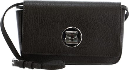 COCCINELLE Leren Schoudertas Liya Elephant Handbag Bark Blauw