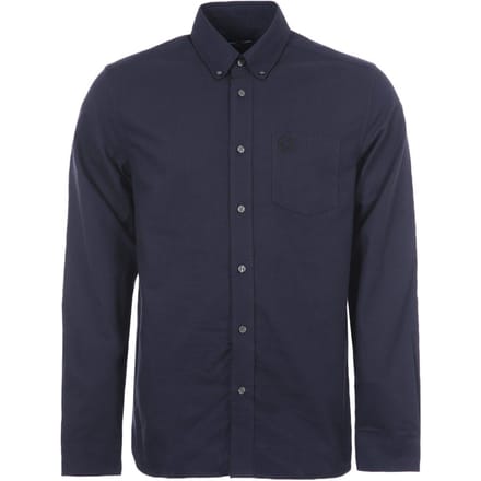 Men's Fred Perry Brushed Oxford Shirt in Navy