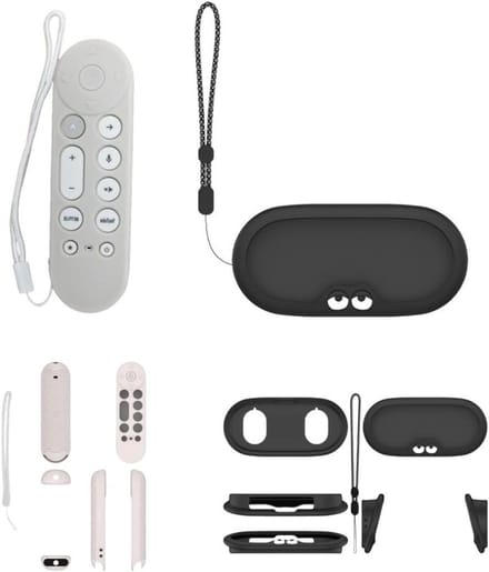 Beschermhoezen Set - Streamer Covers - Apparaten Beschermen - Schokabsorberend Siliconen - Combo Set - Wit