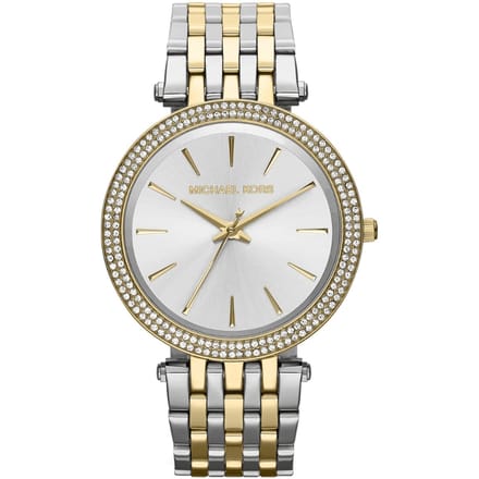 Michael Kors Darci MK3215 Dames Twee-Tone RVS Horloge 39 mm