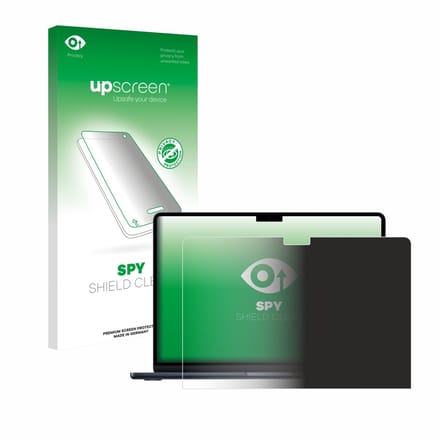 upscreen - privacy screenprotector voor Apple MacBook Air 13" M4 2025 / M5 2026 - Folie Beschermfolie Blauwlichtfilter
