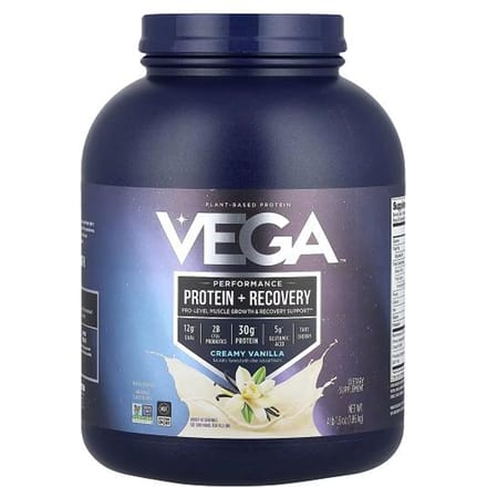 Plantaardige Eiwitten, Performance Eiwitten + Herstel, Romige Vanille, 4 Lb 1.8 Oz (1,86 kg)