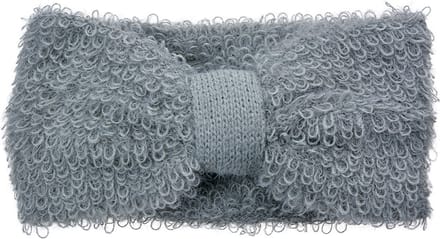 Clayre & Eef Hoofdband Vrouwen 10x22 cm Grijs Synthetisch