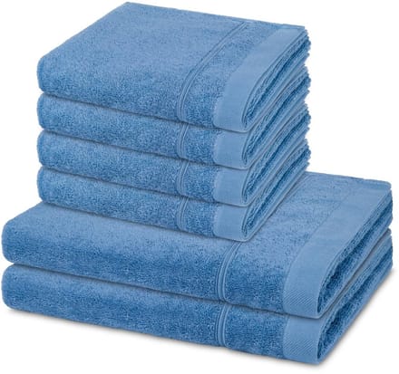 Ross Sonstiges 4 X handdoek 2 X douchehanddoek - in set 6 pack Rubin