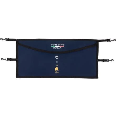 Stalhek met geborduurd logo Equestro X Fise