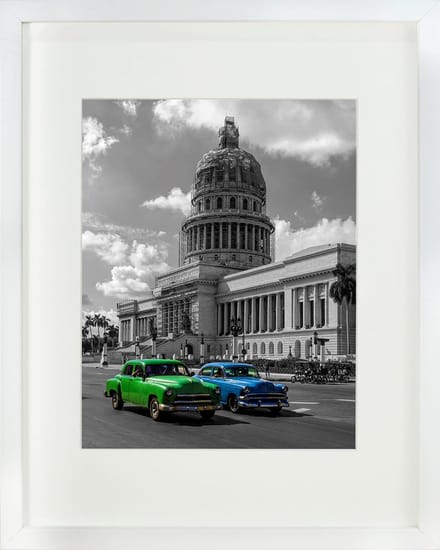 BD art - Fotolijst - 28x35 of 20x25 cm - Wit - MDF