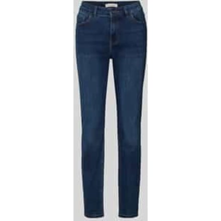 Light stone-washed skinny fit jeans