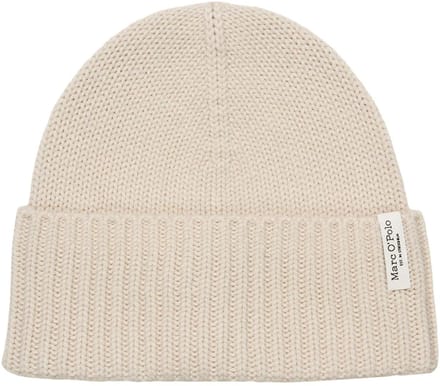 Marc O'Polo muts Beanie Natural Stone crème