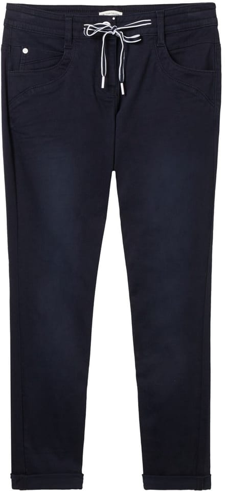 Tom Tailor - Tapered relaxed broek - Maat 42/28 - sky captain blue