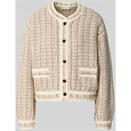 regular fit jack met strass-steentjes