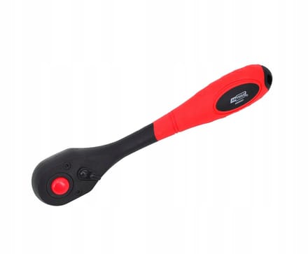 AWTools - Professionele Ratel 1/2" - Chromen Staal - Antislip Handvat - 72 Tanden Mechanisme