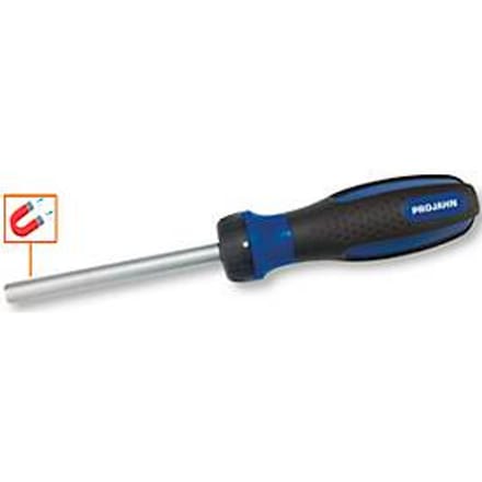 Ratelschroevendraaier PROJAHN, 6,3 / 1/4", rechts/links draaiend, magnetisch, ergonomische greep