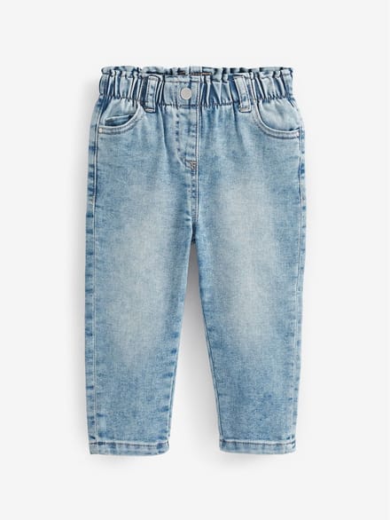 Next - Meisjes - Mom jeans - Blauw