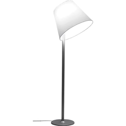 Artemide - Melampo Mega vloerlamp - aluminiumgrijs - zilver