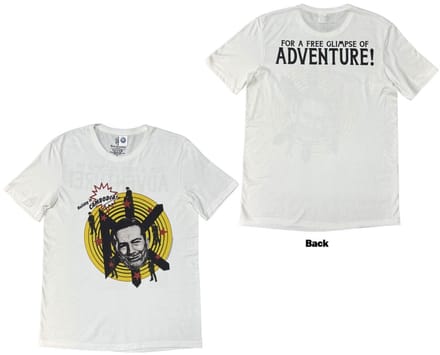 Dead Kennedys - Adventure Heren Tshirt - S - Wit