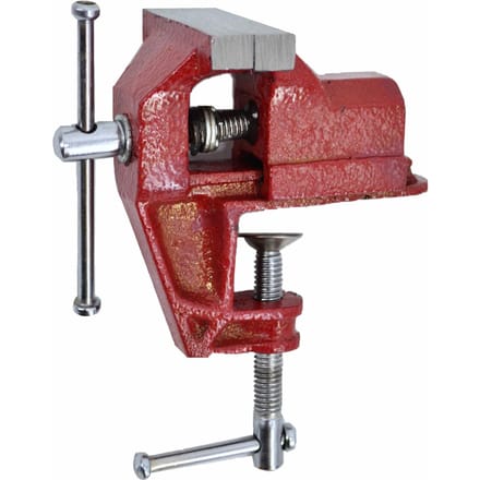 AWTOOLS - Vast Bankschroef - 70mm - Gietijzeren Constructie - Stalen Bekken