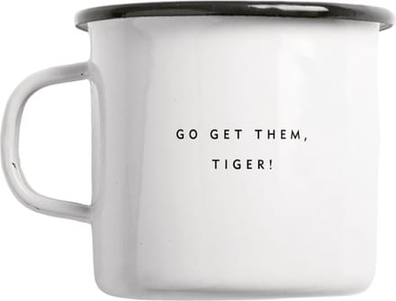 Typealive Emaille mok Tiger 300ml