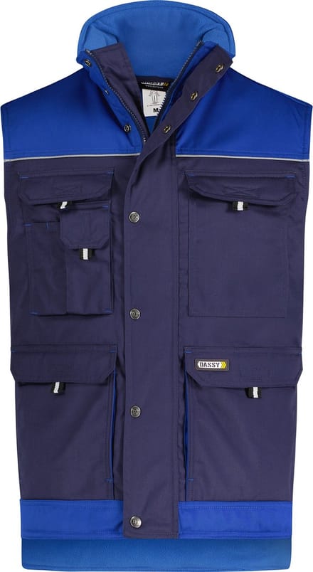 Tweekleurige bodywarmer