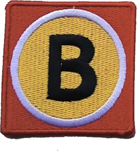 Patchy® – Carnaval Omroep Brabant Logo - Strijkpatch - Strijkapplicatie - Strijkembleem - Embleem - Patches