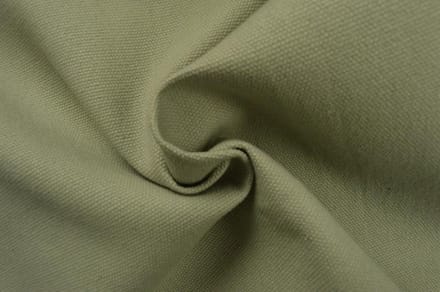 Canvas stof - Zilvergrijs - 10 meter