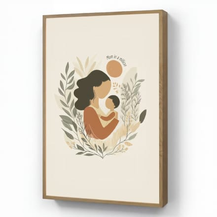 Illustratie - Quote - Moeder