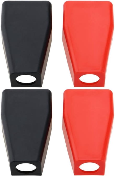Dailygoody - Batterij Terminal Cover - Accu Isolator - Rubber - Zwart