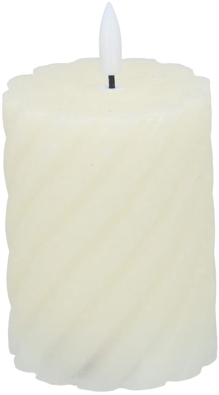 Led waskaars zwart