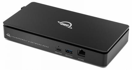 OWC Thunderbolt 5 Dual - Laptop Dockingstation - 3x USB-A, 1x USB-C, Ethernet, 3 Thunderbolt Poorten