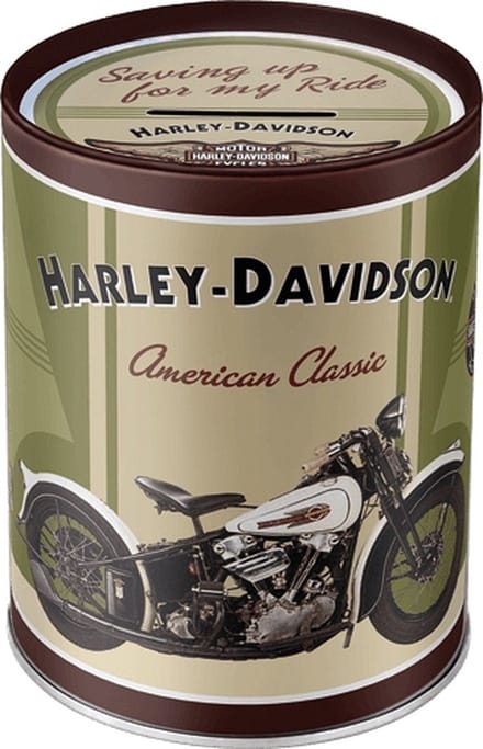 Spaarpot Harley Davidson - American Classic Motor - D10 x H13 cm