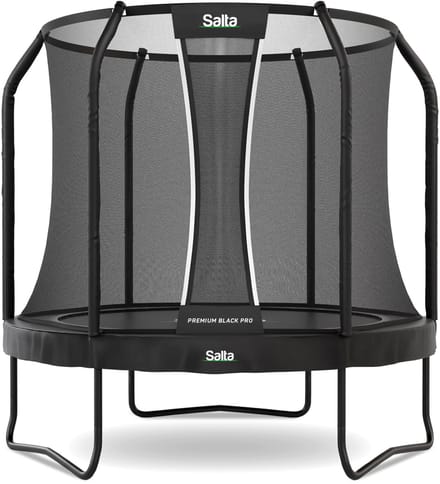 Salta Premium Black Pro - Trampoline met veiligheidsnet - ø 260 cm - Zwart