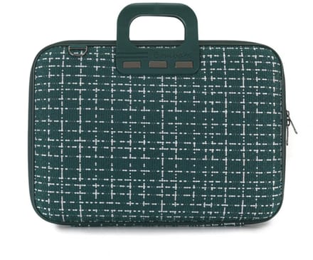 Bombata Tweed' 15 inch Nylon Laptoptas - Prato - 15,6 inch - Groen